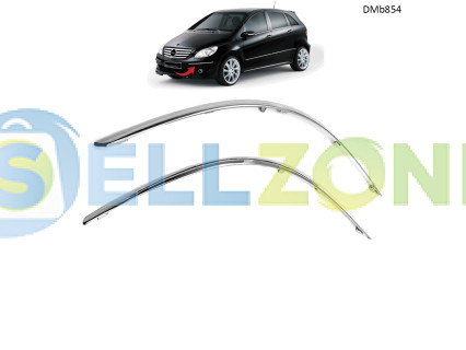 Χρωμιωμένες λωρίδες μπροστινού προφυλακτήρα Mercedes B-Class W245 (2008–2010) – DMb854